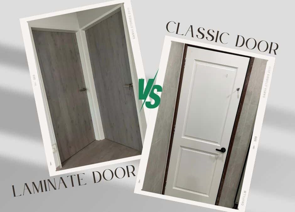 Classic Door vs Laminate Door: Making the Right Choice for Your Home In Singapore