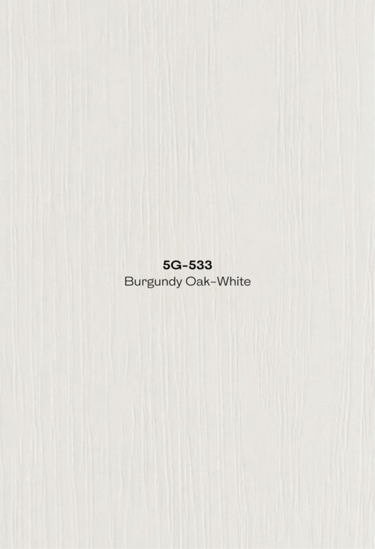 5G-533 Burgundy Oak-White Melamine Bedroom Door Toilet Door Main Door Singapore