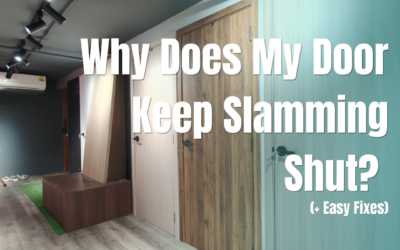 Why Does My Door Keep Slamming Shut? (+ Easy Fixes)