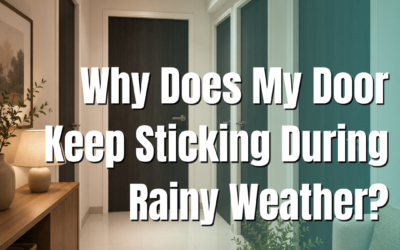 Why Does My Door Keep Sticking During Rainy Weather?